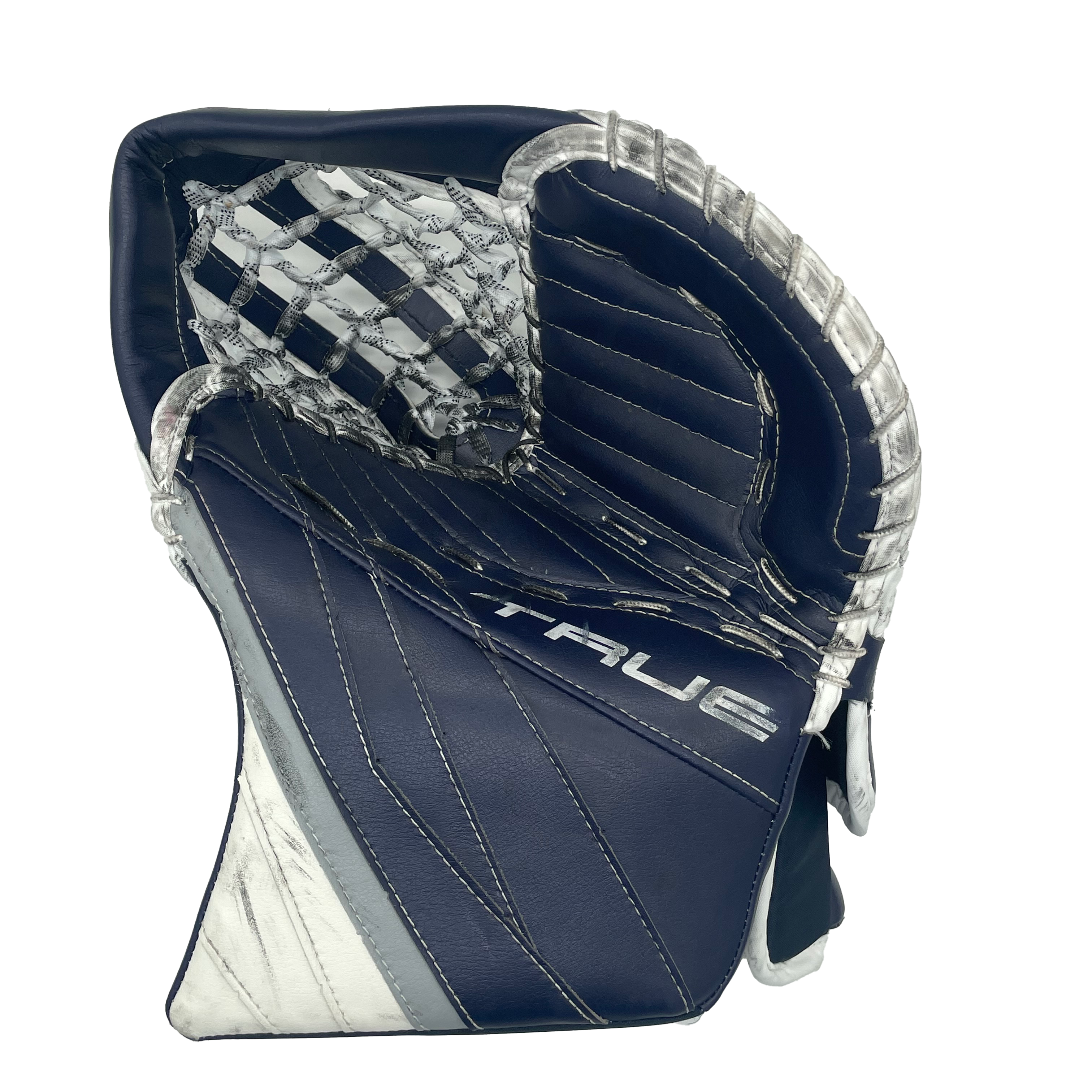 True L20.2 - Ballon de gardien de but Pro Stock d'occasion (bleu marine/blanc)